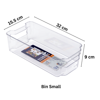 Clear Bins - Small