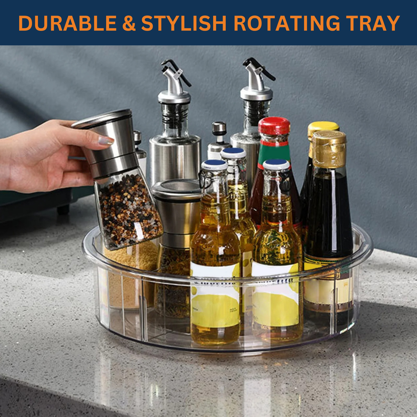 Lazy Susan Turntable- 12 inches