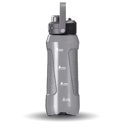 CLEARLOK Sport Grip Bottle - Black, 1000 ml