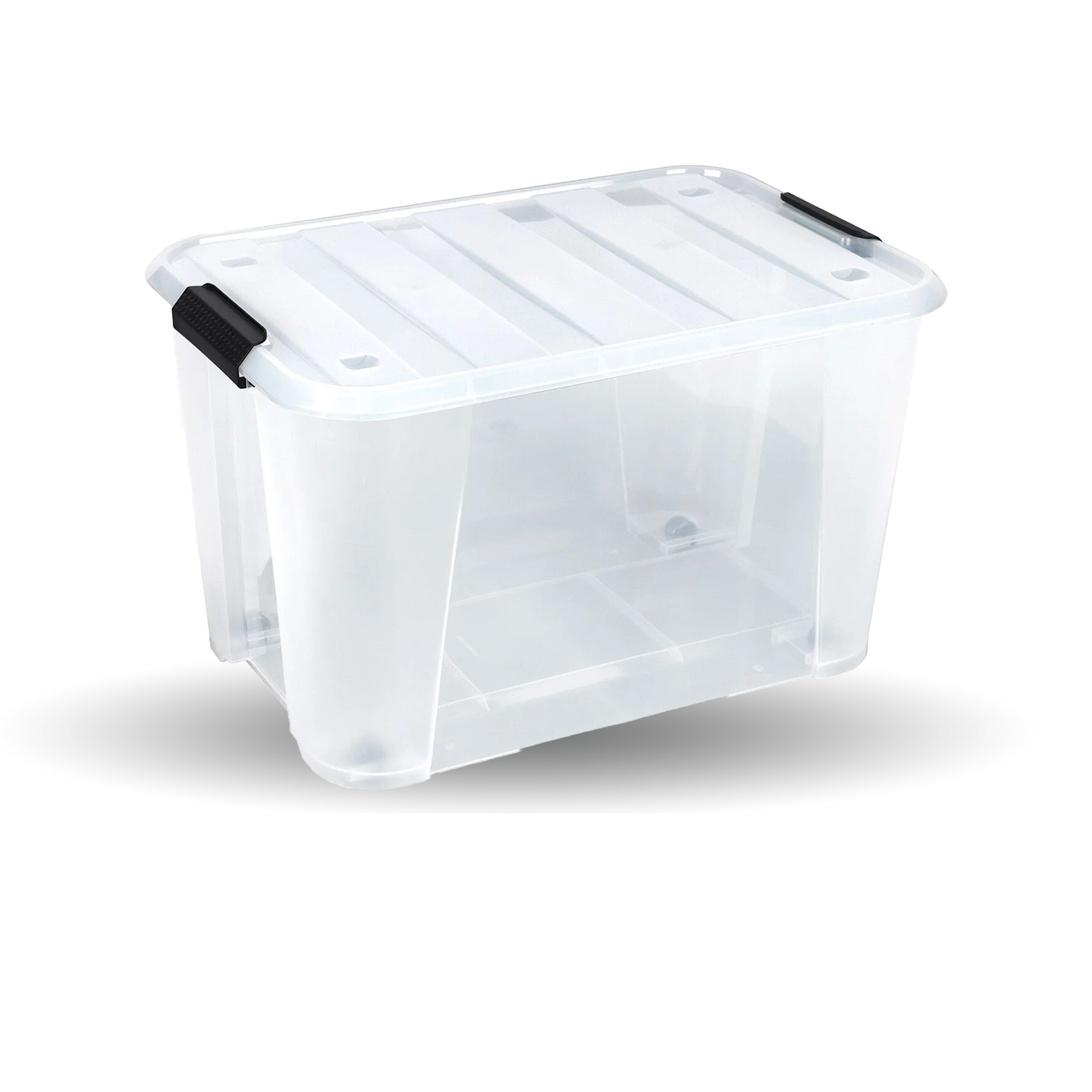 Rolling Storage Box with Lid and Wheels- Small, 15 LITRE